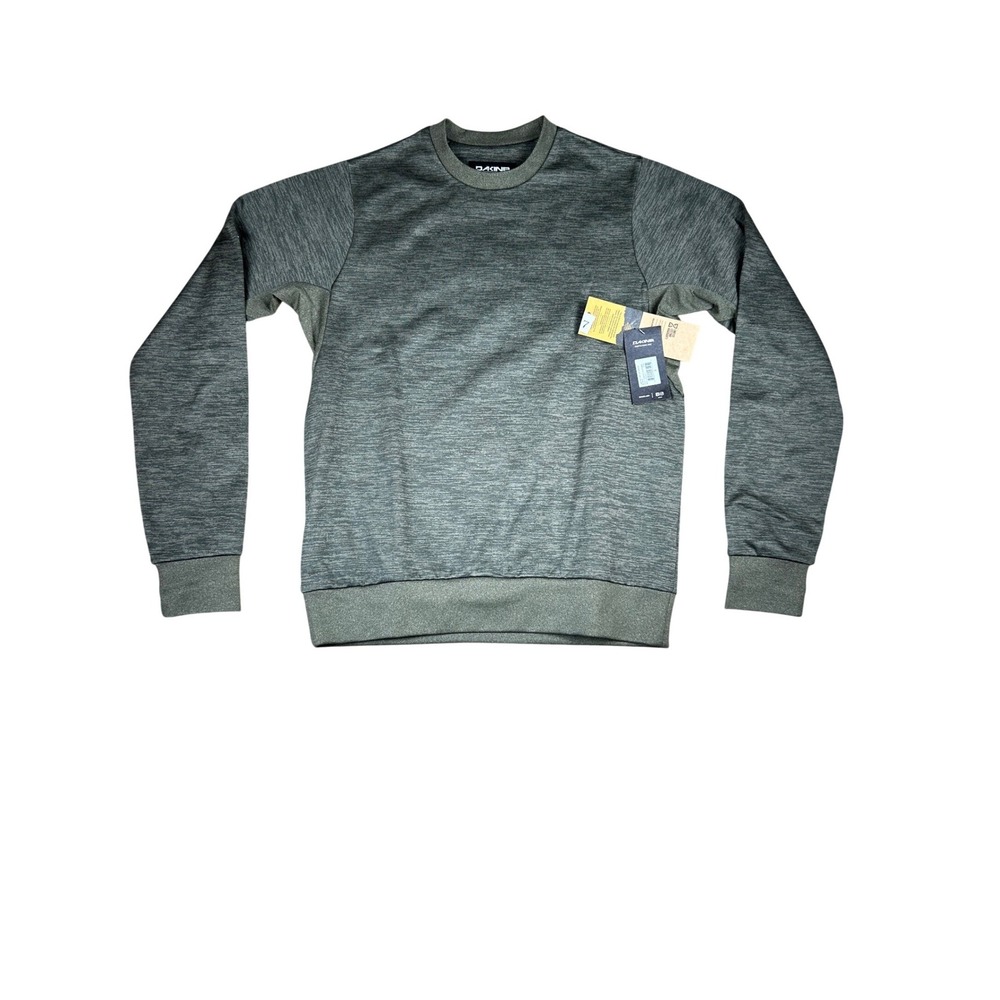 Dakine Liberator LW Crew Neck Sweatshirt Mens S Peat Green Heather M331DAK0017